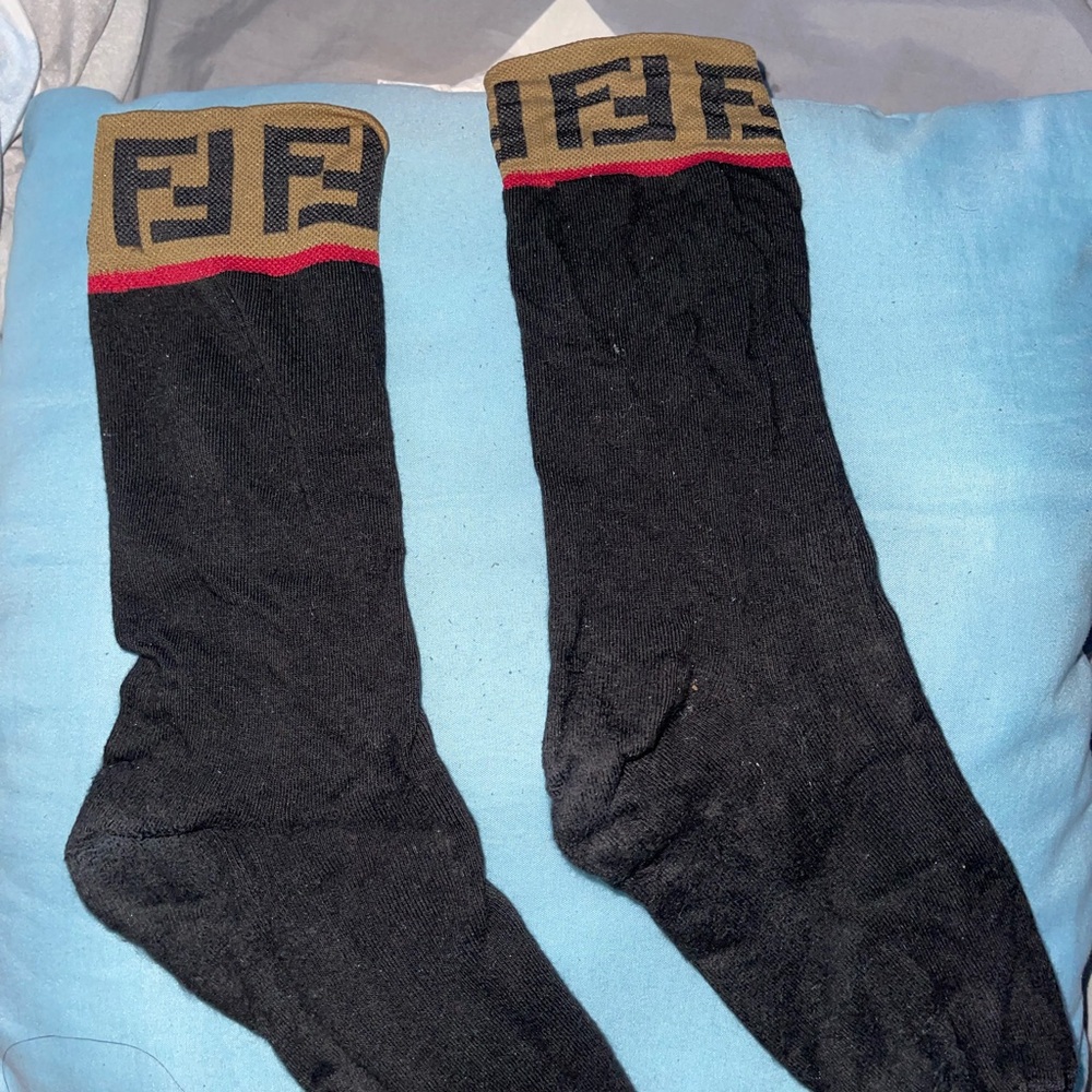 Used once authentic fendi socks